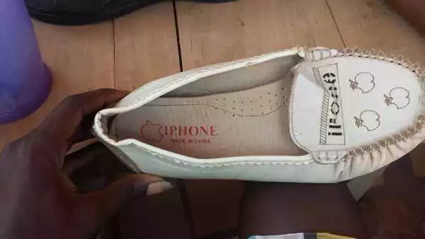 Checkout this ”iPhone’ shoe